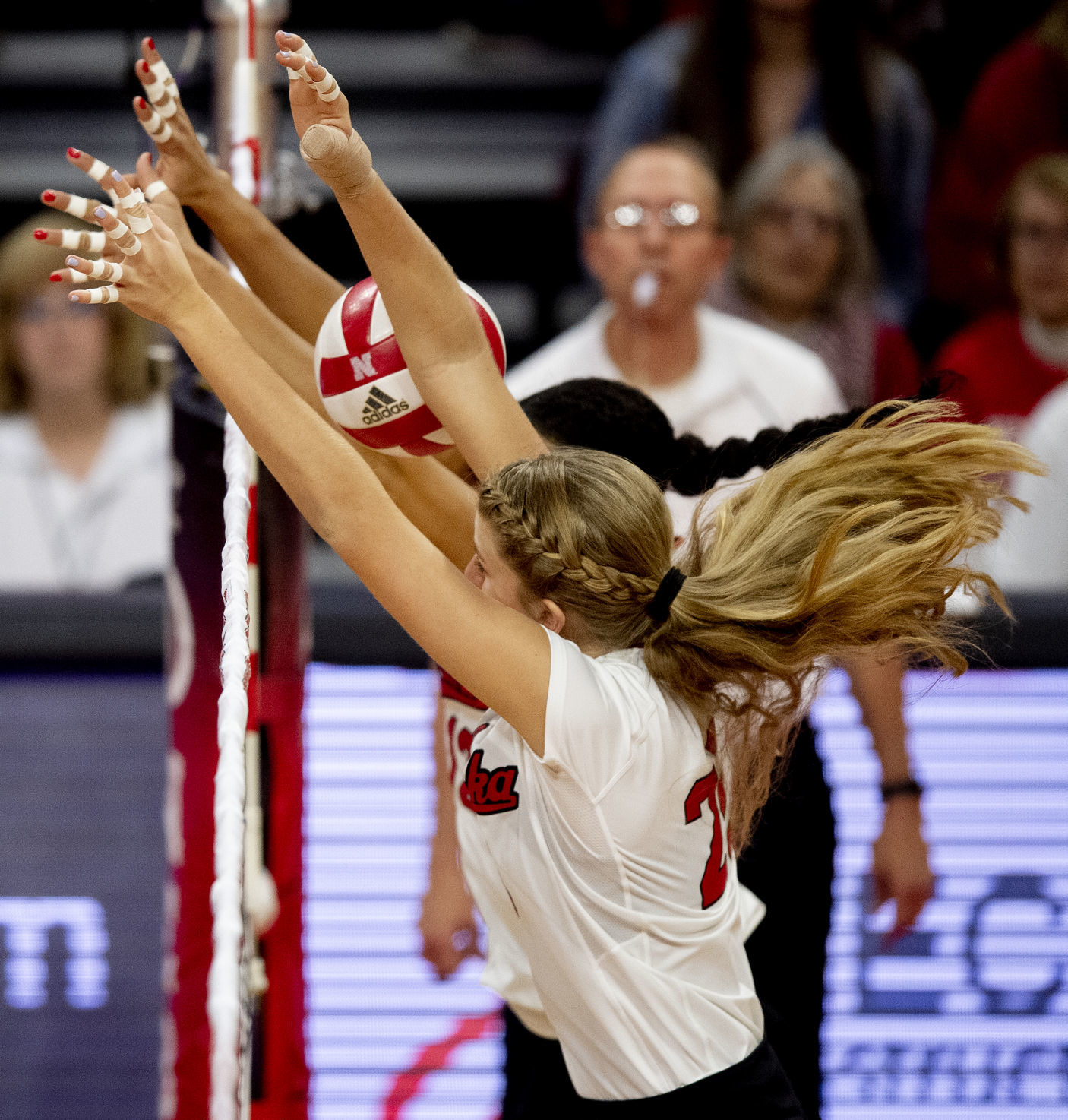 Nebraska volleyball vs. Northwestern, 11.6